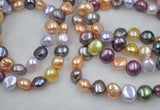 Wholesale 10 pieces 9*10mm Baroque freshwater pearl bracelets