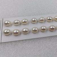 AAAA 7.5-8*9-10mm short rice loose freshwater pearl half drilled