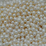 wholesale loose real pearl full hole 7-8mm freshwater pearl lots free shipping