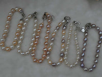 Wholesale Various 6 Pieces mix freshwater pearl bracelets Jewelry party gifts