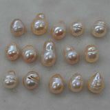 wholesale 50 pcs Baroque drop real freshwater natural loose pearl 11-13*13-17MM