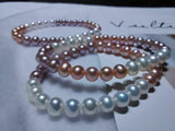 AAA wholesale 10strands 6-7mm freshwater pearl bracelets near potato elastic