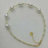 G18K chain fine pearl jewelry various fashion style bracelet 3 options