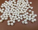 wholesale lots mix Various rice half drilled Loose Freshwater pearl