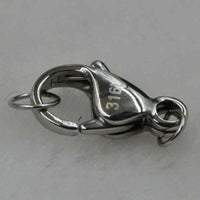 wholesale 316L stainless steel lobster clasp Q30203