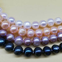 Near Pearls Wholesale 10 Sets white pink purple black FW pearl Necklaces Bracelets free earring