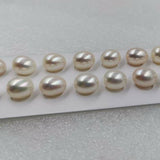 AAAA 7.5-8*9-10mm short rice loose freshwater pearl half drilled