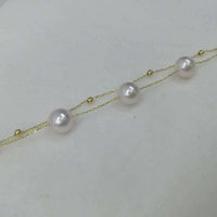 G18K chain fine pearl jewelry various fashion style bracelet 3 options