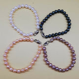 Near Pearls Wholesale 10 Sets white pink purple black FW pearl Necklaces Bracelets free earring