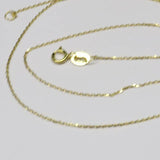 10 PCS 45cm legnth golden chain 925 silver necklace for pendant