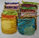 wholesale mix color silk pouches jewelry bags 11*11CM Free shipping Q71213010