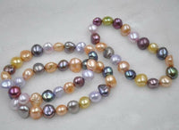 Wholesale 10 pieces 9*10mm Baroque freshwater pearl bracelets