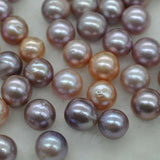 loose real pearl natural colors furrow Kasumi pearl jewellry near 10mm