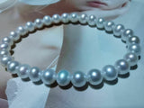 AAA wholesale 10strands 6-7mm freshwater pearl bracelets near potato elastic