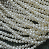 ELEISPL wholesale 4-5mm near round potato genuine natural pearl necklace #Q30218