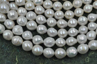 wholesale 9.5-12mm luster furrow freshwater pearl strand Q30168