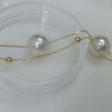 G18K chain fine pearl jewelry various fashion style bracelet 3 options