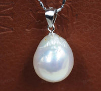 wholesale 12 PCS mix 12-14mm white Kasumi cultured pearl Pendants