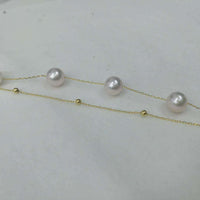 G18K chain fine pearl jewelry various fashion style bracelet 3 options