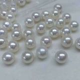 Gorgeous bright multicolors lots 7.5-8mm round real pearl wholesale