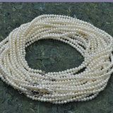 ELEISPL wholesale 4-5mm near round potato genuine natural pearl necklace #Q30218