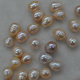 wholesale 50 pcs Baroque drop real freshwater natural loose pearl 11-13*13-17MM