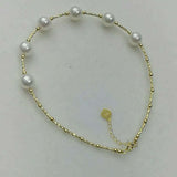 G18K chain fine pearl jewelry various fashion style bracelet 3 options