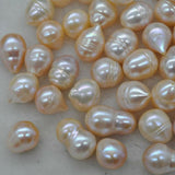 wholesale 50 pcs Baroque drop real freshwater natural loose pearl 11-13*13-17MM