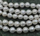 wholesale 9.5-12mm luster furrow freshwater pearl strand Q30168