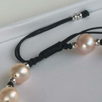 Wholesale Handcraft Jewelry Bangle FW Pearl Bracelets 8-9mm Cord style