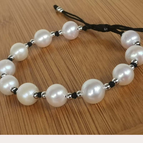 Wholesale Handcraft Jewelry Bangle FW Pearl Bracelets 8-9mm Cord style