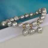 Wholesale Bracelets 15 Qty 8mm Freshwater Pearls Gifts Elastic Style Fashion Jewelry