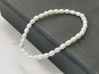 wholesale 20 Qty 4-5mm rice freshwater pearl bracelets