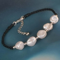 Natural Baroque Pearl Bracelet 8-10mm Reborn Women's Jewellry