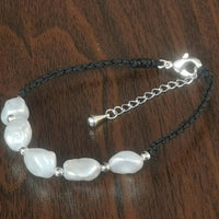 Natural Baroque Pearl Bracelet 8-10mm Reborn Women's Jewellry