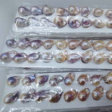 ELEISPL Loose Pearl 10 Pairs Huge Baroque Pearls Unadrilled 14-16x16-22mm