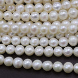 Wholesale 10strands near round potato freshwater pearl 9-10mm