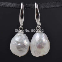 Natural 10-11mm Furrow Kasumi pearl earring wholesale