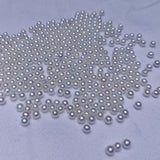 Newly Lots half drilled loose pearl 3mm 4mm 5mm round freshwater pearls