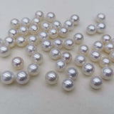 AAA 6.5-7mm round loose real pearl round shape Freshwater pearls lots