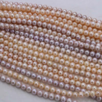 Wholesale 10strands near round potato freshwater pearl 9-10mm